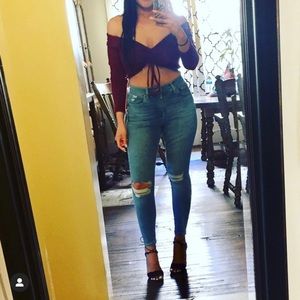 TopShop Moto Jamie Jeans.